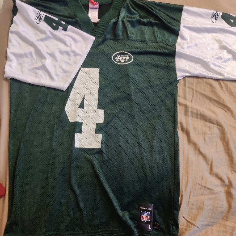 Men's Brett Favre Large NY Jets jersey